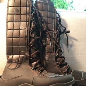North Face light weight tall winter boots